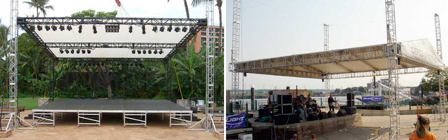 Stage canopy